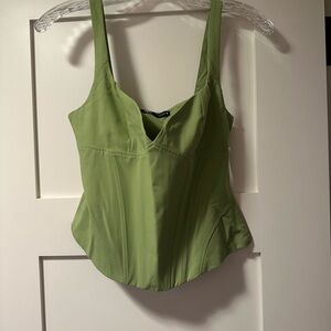 Zara corset top